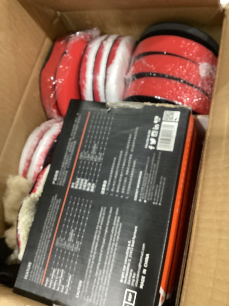Condition photo showing As Is for Cordless Car Buffer Polisher, SPTA Polisher with 2Pcs 12V Lithium Rechargeable Battery Brushless Polisher with Variable Speed, Portable Polisher with Polishing Pads Kit For Waxing