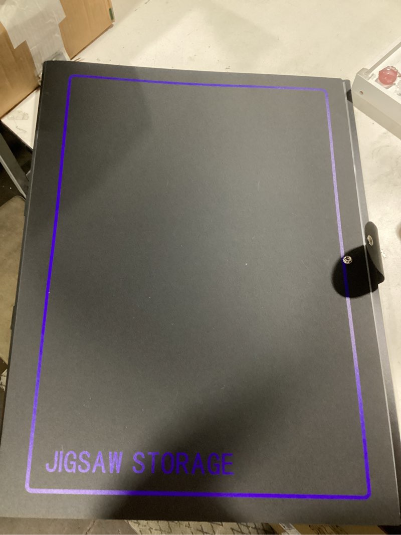 Condition photo showing Good Condition for ALL4JIG Large Puzzle Binder – Space-Saving Storage Folder for 500–1000 Piece Puzzle Collection, Holds 20 Puzzles, HD Film Pockets, Birthday Gift for Mom & Grandma