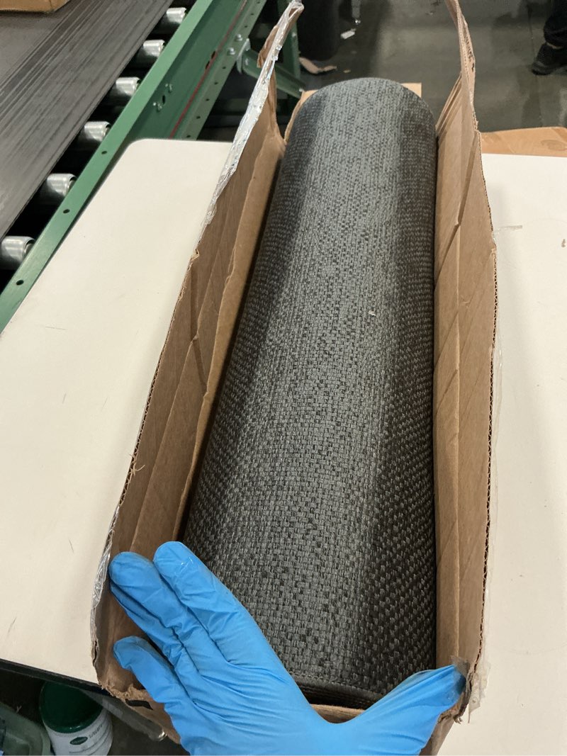 Condition photo showing Good Condition for Color&Geometry Door Mat 2'4"x8' Runner Rug with Rubber Backing, Non Slip Washable Hallway Rug, Carpe