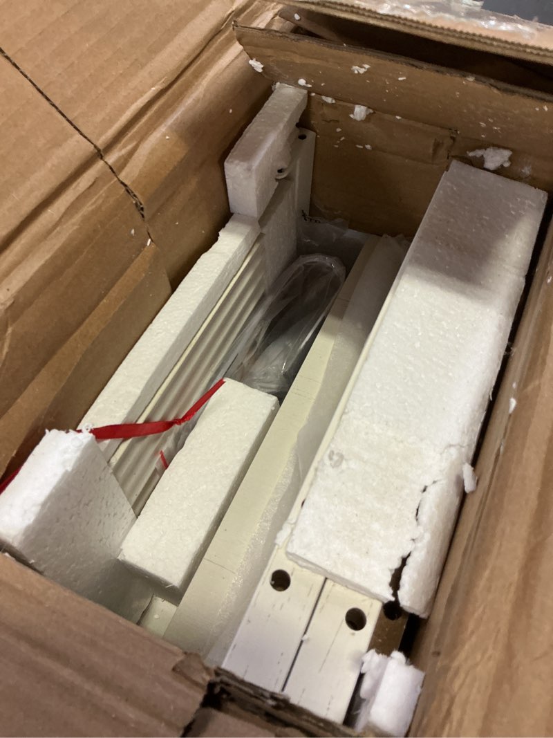 Condition photo showing Good Condition for FATORRI Entryway Console Table with 2 Drawers, Modern Sofa Table for Living Room, Couch Tables Behind Sofa and Hallway Tables with Storage (47.2 inch, Antique White)