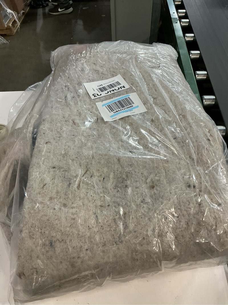 Condition photo showing Good Condition for  Similar  unknown size Waterproof Rug pad, ft Area Rug Non-Slip Rug Pads, Carpet Pads for All Floors and finishes, Felt pad for Hardwood Floors, Keep Carpets in Place Soft and Secure