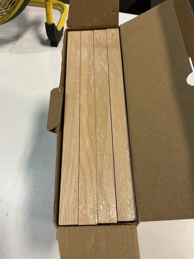 Condition photo showing New/Like New for kinlink 8x8 picture frame, natural square solid wood frames for pictures 4x4 and 6x6 with mat or 8x8 without mat, wall and tabletop display photo frames natural wood 4 pack