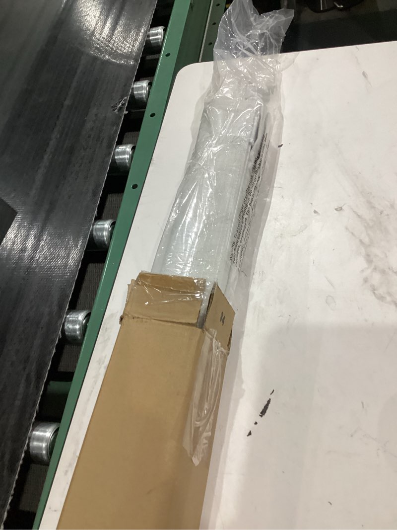 Condition photo showing Good Condition for LazBlinds No Tools No Drill Cordless Roman Shades for Windows, Blackout Thermal Insulated UV Blocking Window Blinds, Room Darkening Fabric Blinds for Indoor Windows, 20'' W x 48'' H, Off White Blackout - Off White 20" W x 48" H