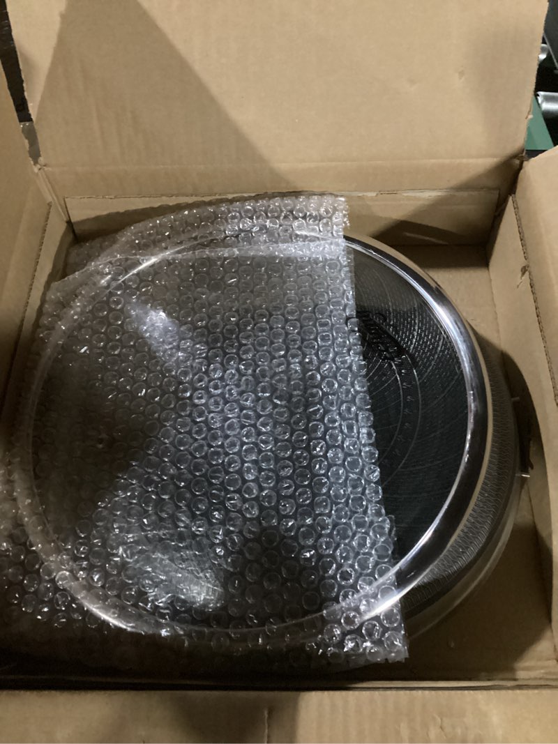Condition photo showing New/Like New for Non Stick Frying Pans, Stainless Steel Pans Tri-Ply Frying Pan with Lid, Non-Toxic PFAS PFOA PTFE Free, Metal Utensil Dishwasher & Oven Safe Induction Compatible (12-inch)