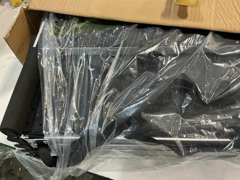 Condition photo showing Good Condition for extra wide dog stairs for large dogs, foldable dog ramp for car with non-slip surface, dogs stairs for cars, high beds, truck, supports up to 250 lbs, 4 steps