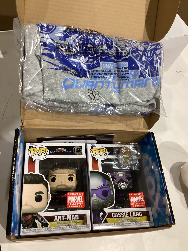 Condition photo showing New/Like New for Funko Marvel Collector Corps: Ant-Man and The Wasp: Quantumania - M