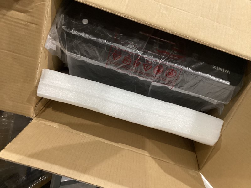 Condition photo showing Good Condition for winix 5520 air purifier for home large room up to 1882 ft² in 1 hr with air quality monitor, true hepa, high deodorization carbon filter and auto mode, captures pet allergies, smoke, dust. black air purifier