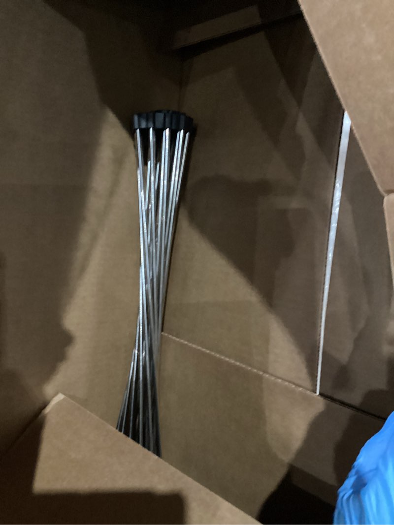 Condition photo showing As Is for NEZUIBAN Dish Drying Rack with Roll Up and Over Sink for Kitchen,20.5"x13.8",Black Black 20.5"x13.8"