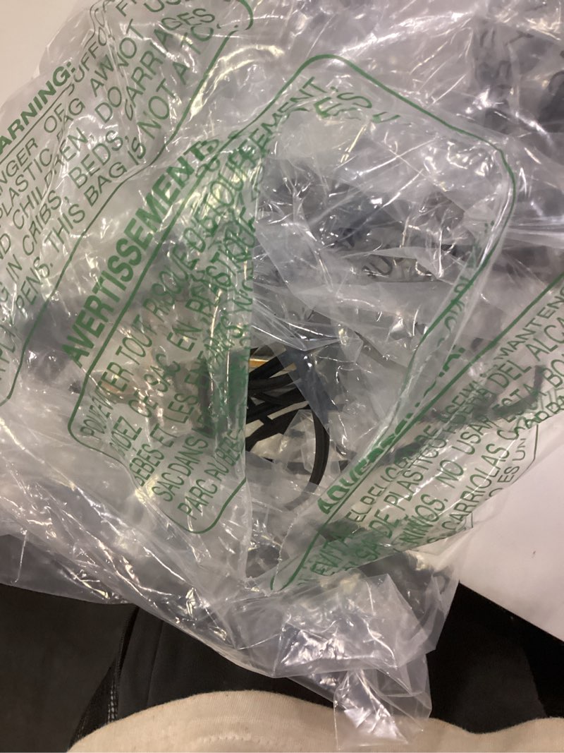 Condition photo showing As Is for brightever 50ft outdoor string lights waterproof, 2700k bright led patio lights with 27 st38 shatterproof vintage bulbs, retro connectable edison string lights for outside, garden, balcony, porch black wire 50ft-warm white