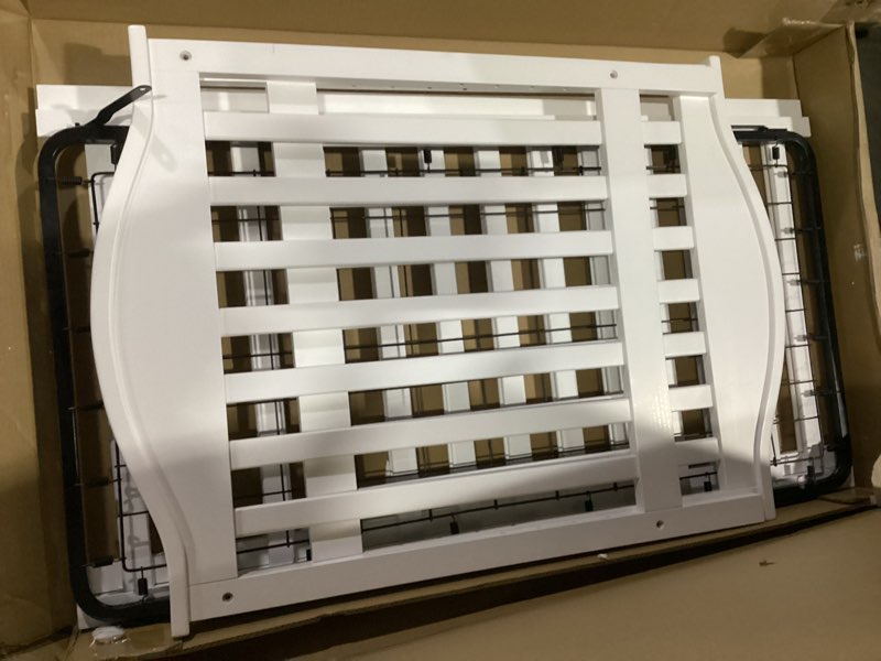 Condition photo showing As Is for baby relax adele 3-in-1 convertible crib white