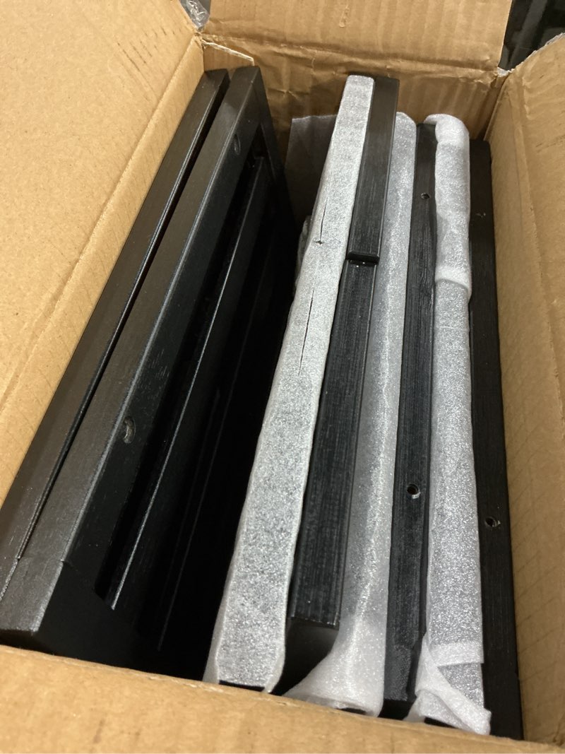 Condition photo showing Good Condition for Bamboo Under Bed Storage Containers- Underbed Organizer with Wheels with Large Dust Bag,Sturdy Wood Rolling Under the Bed Shoe Storage Organizer Drawer 2 Pack