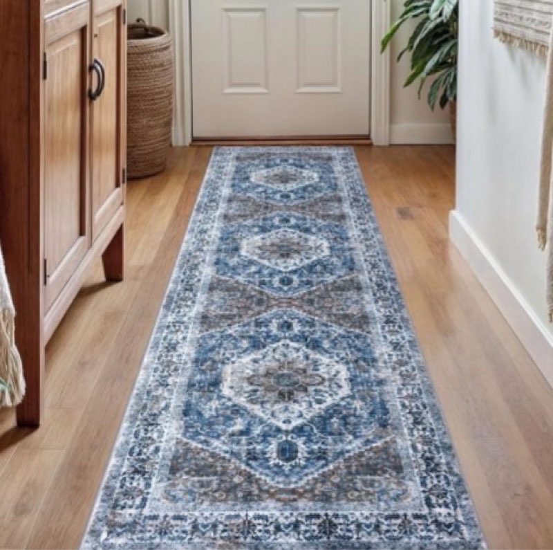 kozyfly runners for hallways 2x7 ft washable kitchen runner rug boho runner rug for entryway indoor 