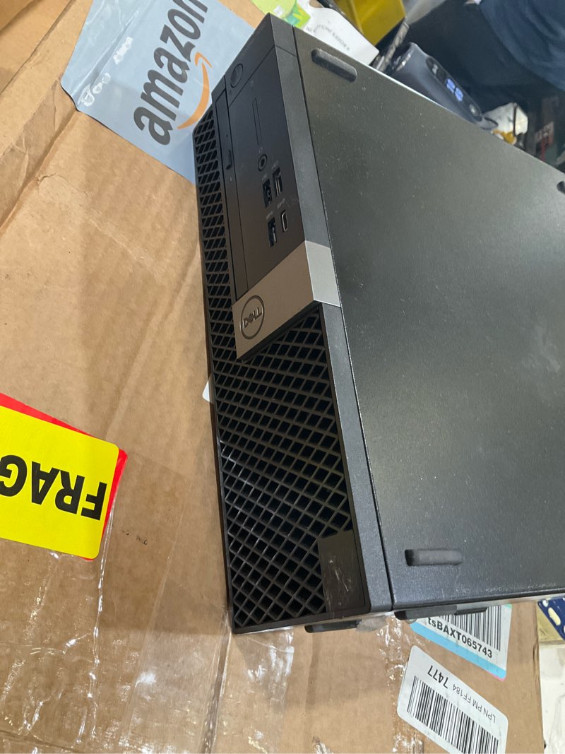 Condition photo showing As Is for dell optiplex 7060 sff desktop computer pc | intel 8th gen i7-8700 (6 core) | 32gb ddr4 ram 512gb nvme m.2 ssd | built-in wifi & bluetooth | windows 11 pro | wireless keyboard & mouse(renewed) (32 gb | 512 gb)
