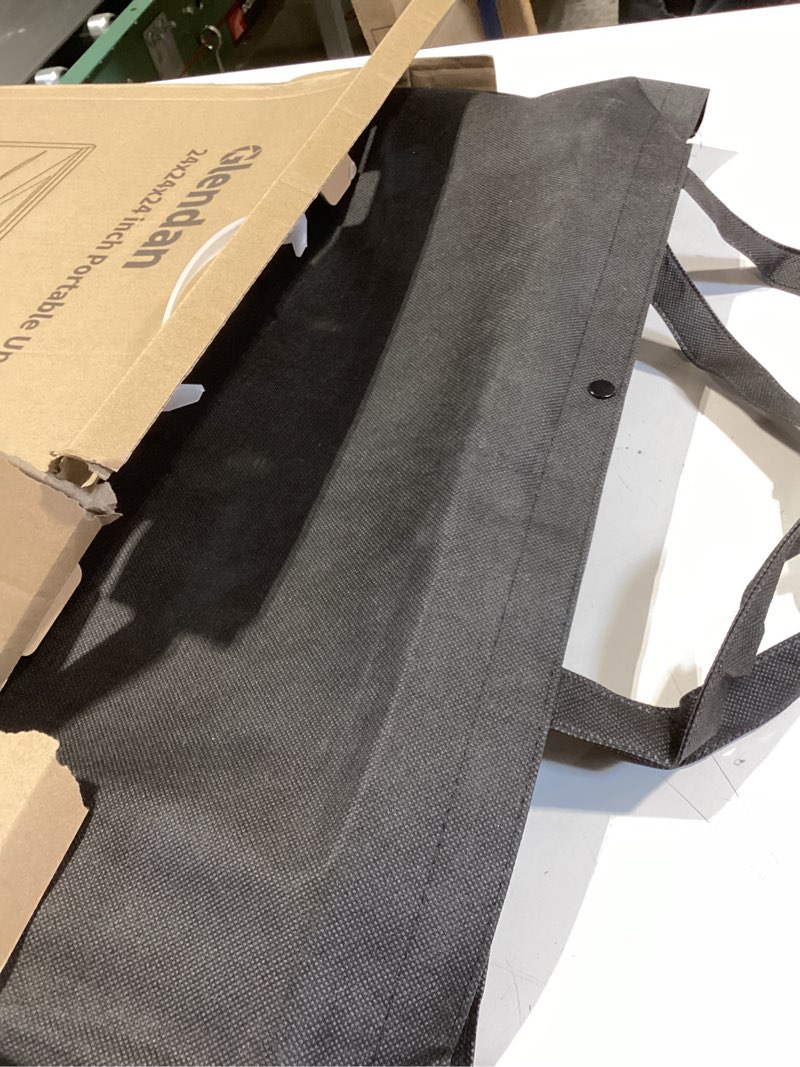 Condition photo showing Good Condition for glendan 24"x24" light box photography, large photo light box with 288 led beads, cri >95, professional portable photo booth shooting tent kit with 6 color backdrops for product photography 24*24 inch