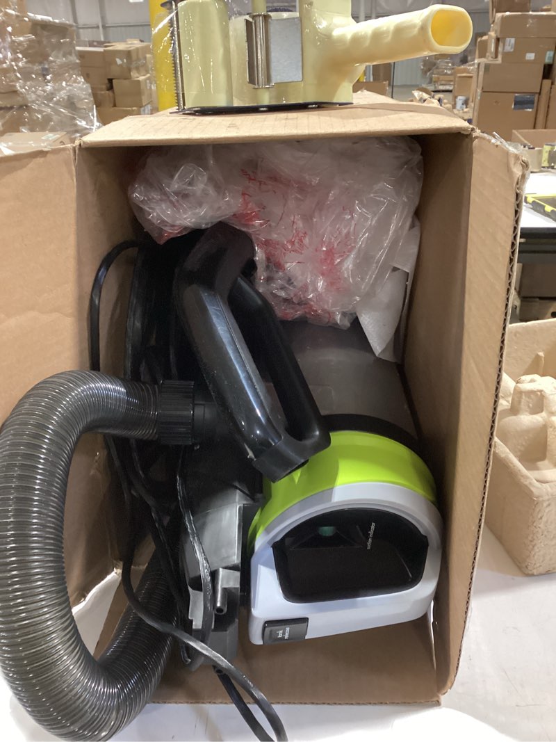 Condition photo showing As Is for Bissell 2252 CleanView Swivel Upright Bagless Vacuum with Swivel Steering, Powerful Pet Hair Pick Up, Specialized Pet Tools, Large Capacity Dirt Tank, Easy Empty Green