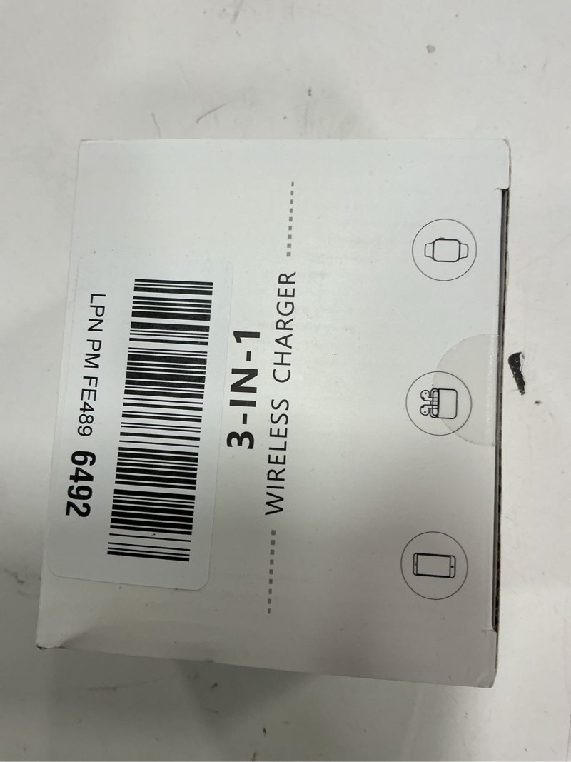 Condition photo showing New/Like New for Wireless Charging Station,3 in 1 Charging Stand Made for Apple Watch Ultra 11 10 9 8 7 6 SE 5 4 3,Fa