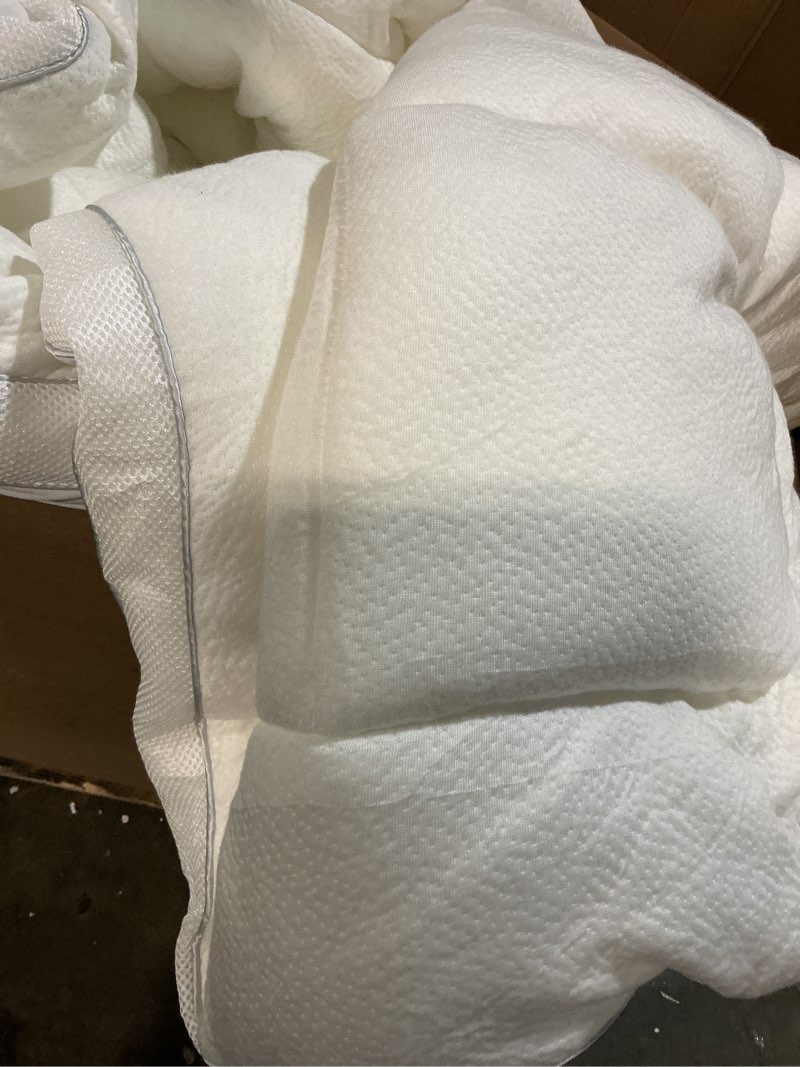 Condition photo showing Good Condition for Similar CozyLux Twin Size Mattress Pad Pillow Top Cotton Mattress Topper 8-21\" Deep Pocket Mattress Cover Quilted Fitted Cooling 450GSM Mattress Protector (39x75 inch,White)