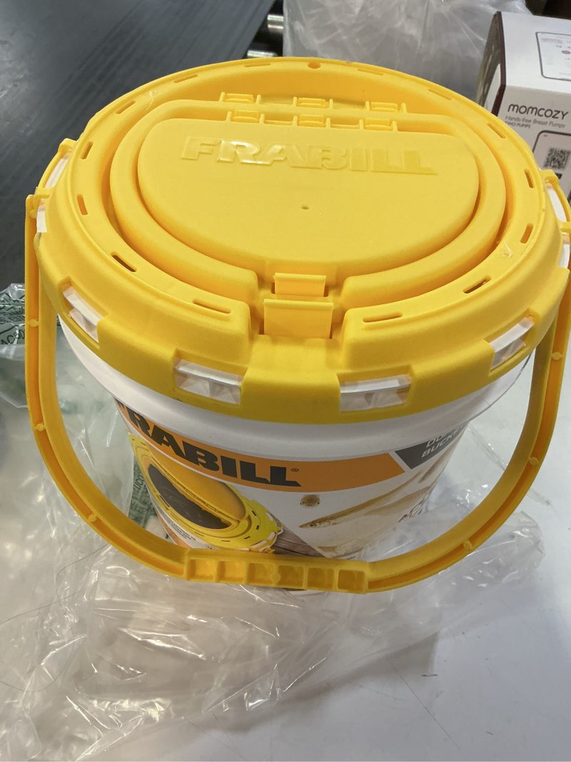 Condition photo showing Good Condition for frabill buckets & accessories aerated dual bait bucket