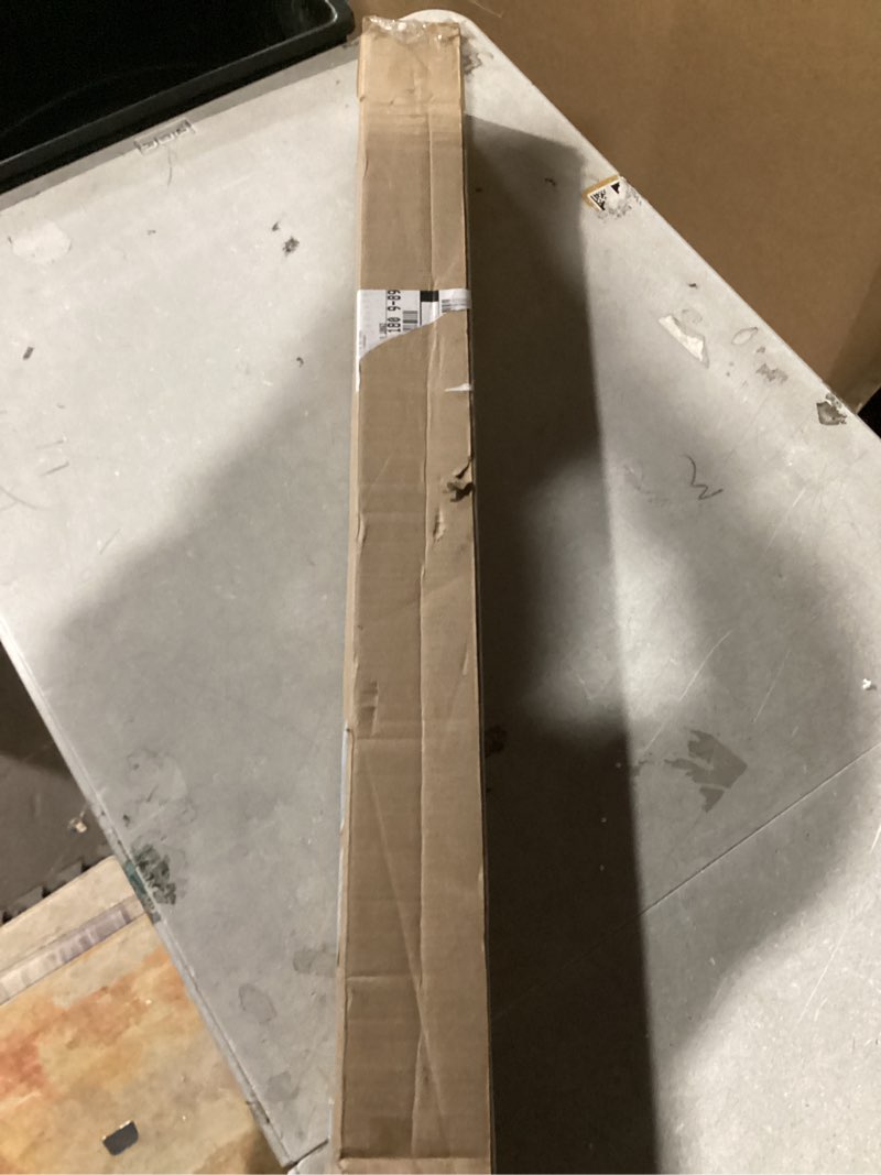 Condition photo showing Good Condition for Cordless Pleated Window Shades No Drill Cut to Size Pleated Blinds Easy to Install Window Blinds for Windows Doors (Blackout White, 23 1/2" W x 59" H, 1pack) 23.5"W x 59"H Blackout White - 1 Pack