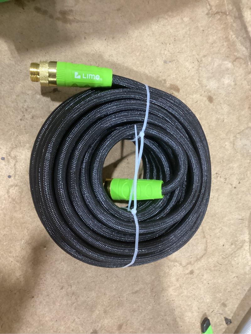 Condition photo showing Good Condition for flexible garden hose 50ft – lightweight, kink-free heavy duty water hose – abrasion resistant all-weather garden hose for yard, car, outdoor use