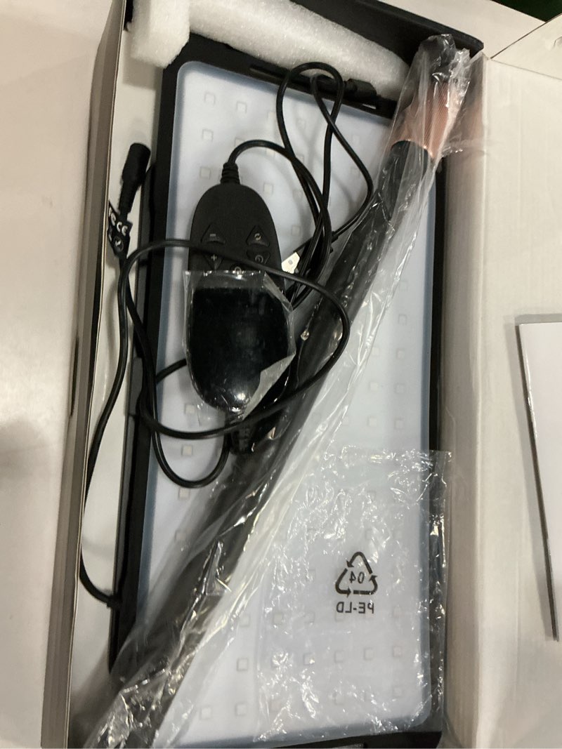 Condition photo showing New/Like New for red light therapy for body, 2 in 1 removable red light panel red infrared light therapy lamp with stand 660nm red & 850nm near infrared light therapy device for face back or the whole body