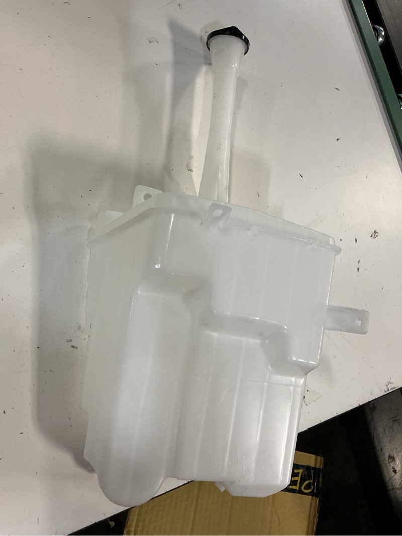 Condition photo showing Good Condition for a-premium windshield washer reservoir compatible with select toyota models - corolla, matrix, 2009-2014, with (cap/washer pump/hose/filler neck) - replace# 85315-02320