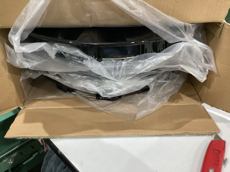 Condition photo showing As Is for Hubcaps Wheel Cover Replacement R16 Size Hub Cap Universal-Fit Steel Wheel Rim Caps ABS Tire Covers for Most Cars Trucks Sedans SUV -Set of 4?16-inch?Black? TT-Black 16-inch