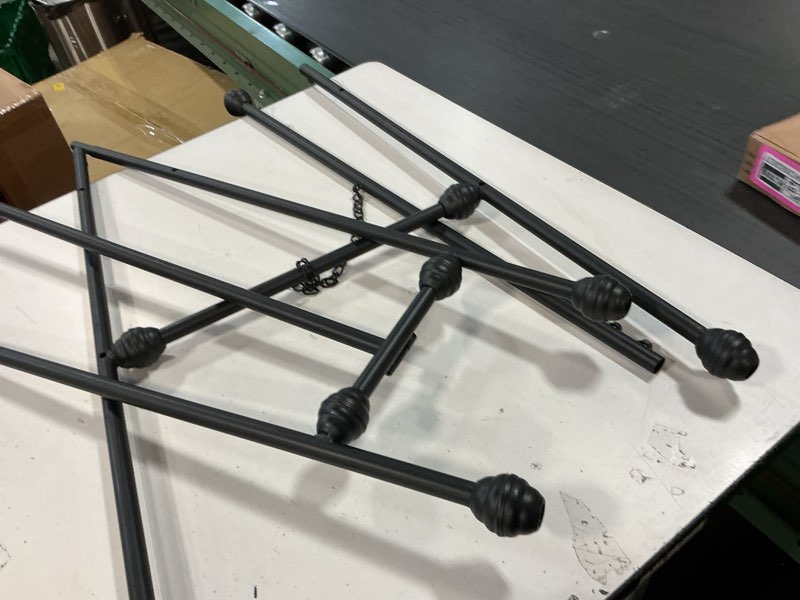 Condition photo showing As Is for Fauceture VPB2215330 Edwardian 22-Inch Brass Console Sink Legs, Matte Black