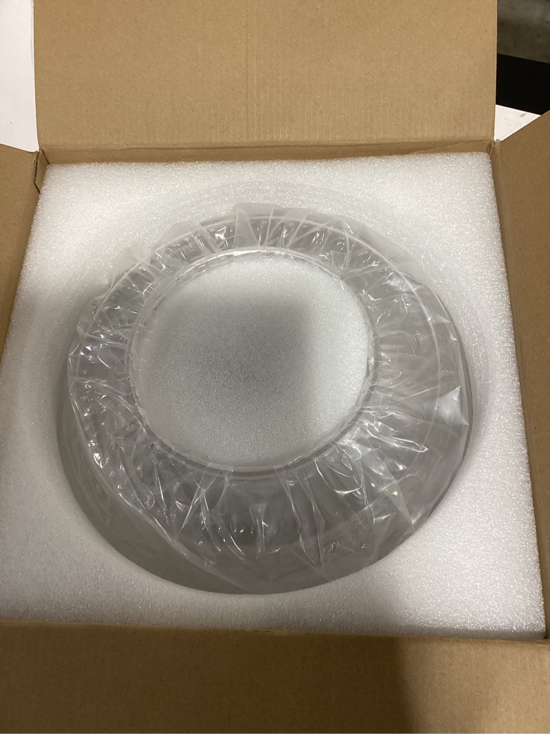 Condition photo showing Good Condition for semi flush mount ceiling light, upgraded larger black glass ceiling light fixture, vintage lighting for hallway kitchen bedroom dining room, bulb not included black 11.03 inch