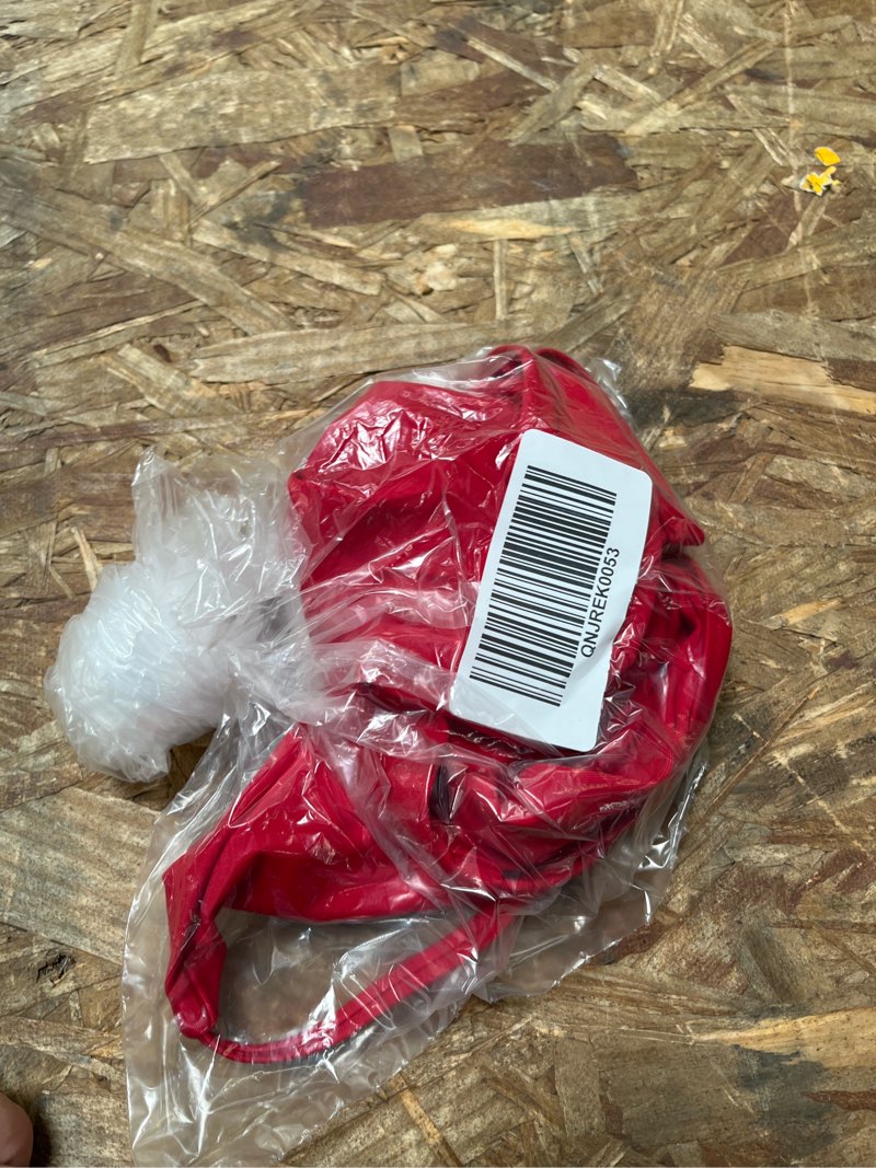 Condition photo showing Good Condition for italian knotted triangle bikini top, xl, cherry