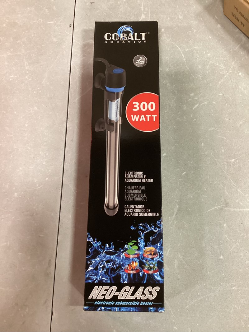 Condition photo showing New/Like New for 478430 300W Cobalt Neo-Glass Submersible Aquarium Heater