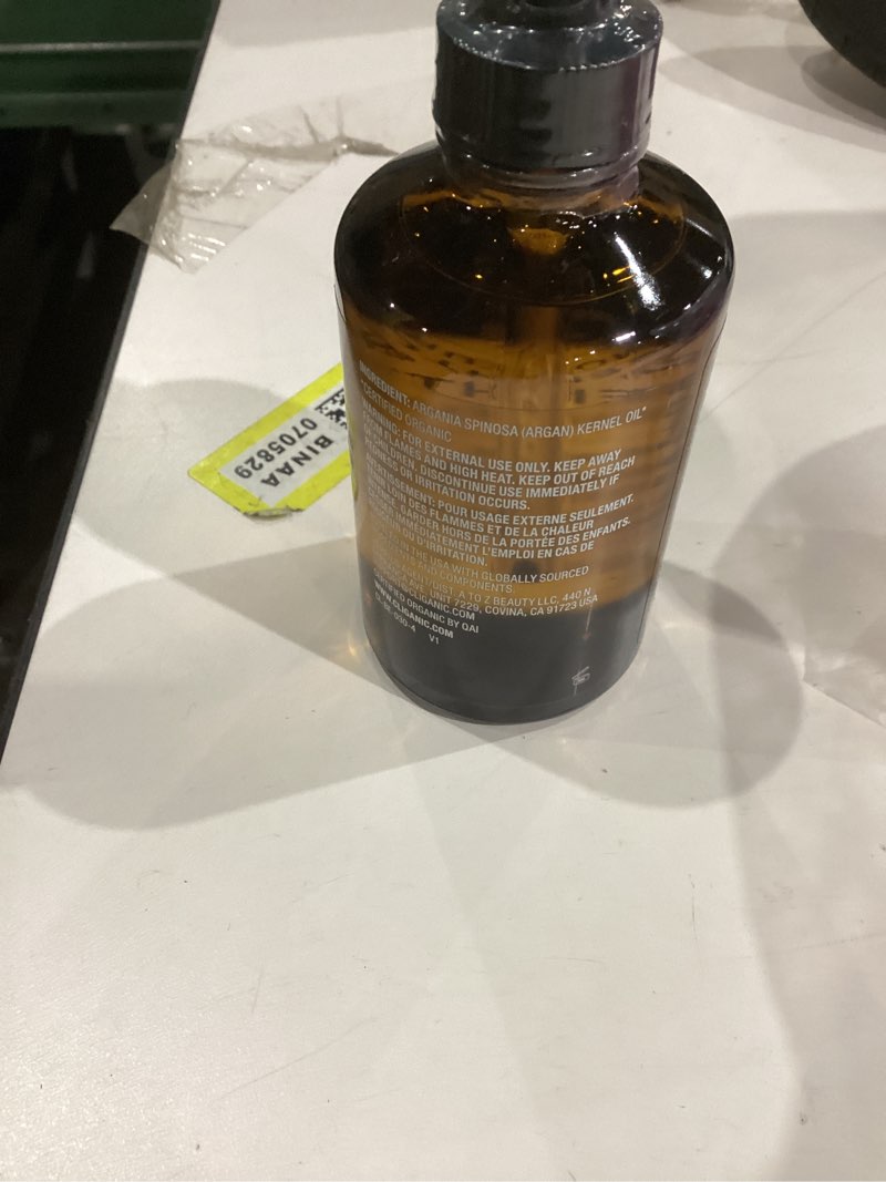 Condition photo showing Good Condition for Cliganic Organic Argan Oil, 100% Pure - for Hair, Face & Skin | Cold Pressed Carrier Oil