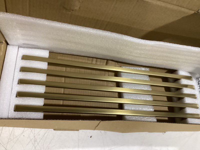 Condition photo showing Good Condition for tunny 5 pack classic cabinet handles-12/305mm screw spacing champagne bronze furniture hardware handles for kitchen cabinets bedroom cabinet pull champagne bronze 12"(305mm)hole center 5