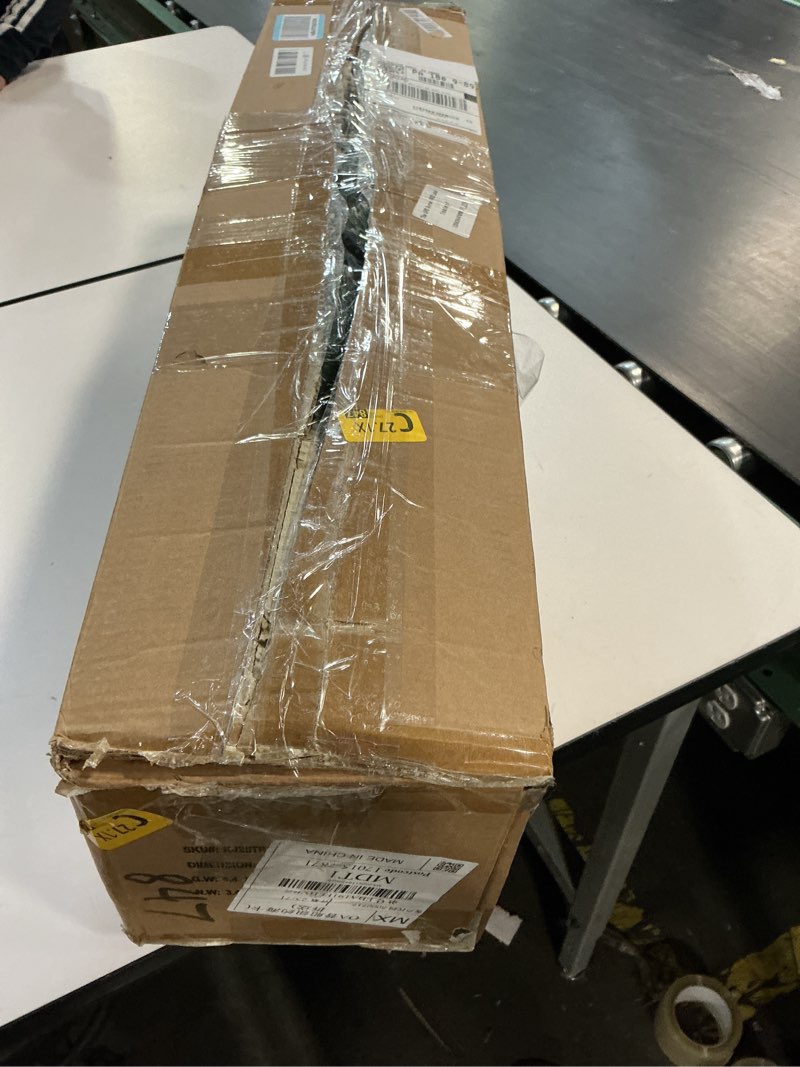 Condition photo showing Good Condition for Goplus 6ft Snow Flocked Pencil Tree, Unlit Artificial Hinged Christmas Tree with Metal Stand, Slim Xmas Snowy Tree for Indoor and Outdoor Use