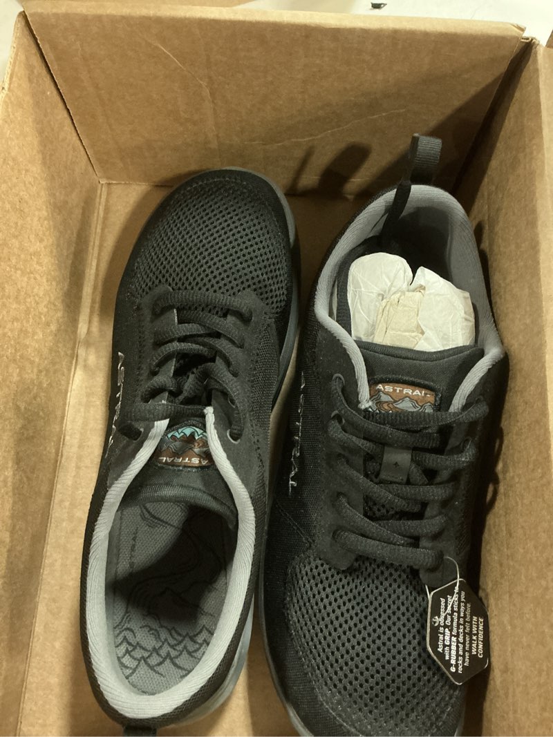 Condition photo showing New/Like New for men 9.5 astral men’s brewer 2.0 water shoes - closeout