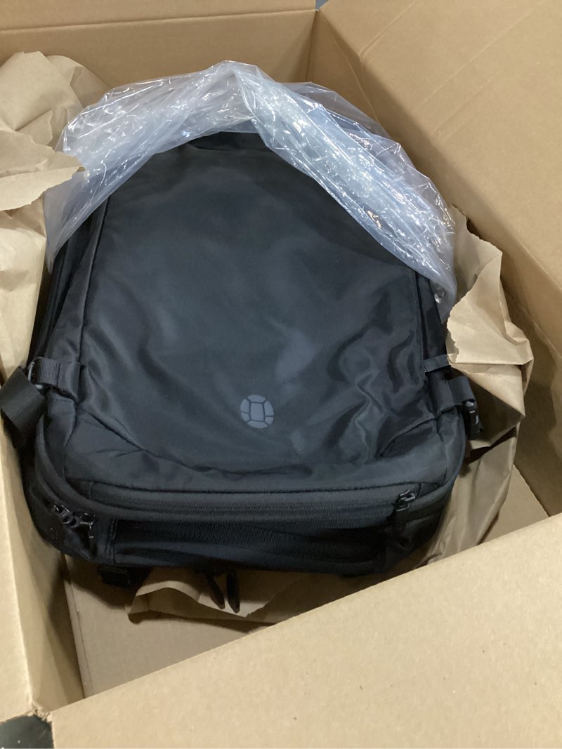 Condition photo showing New/Like New for tortuga expandable travel backpack, 27-32.5l carry-on travel backpack for men and women - durable, comfortable, easy to pack, airline-approved travel bag with laptop compartment