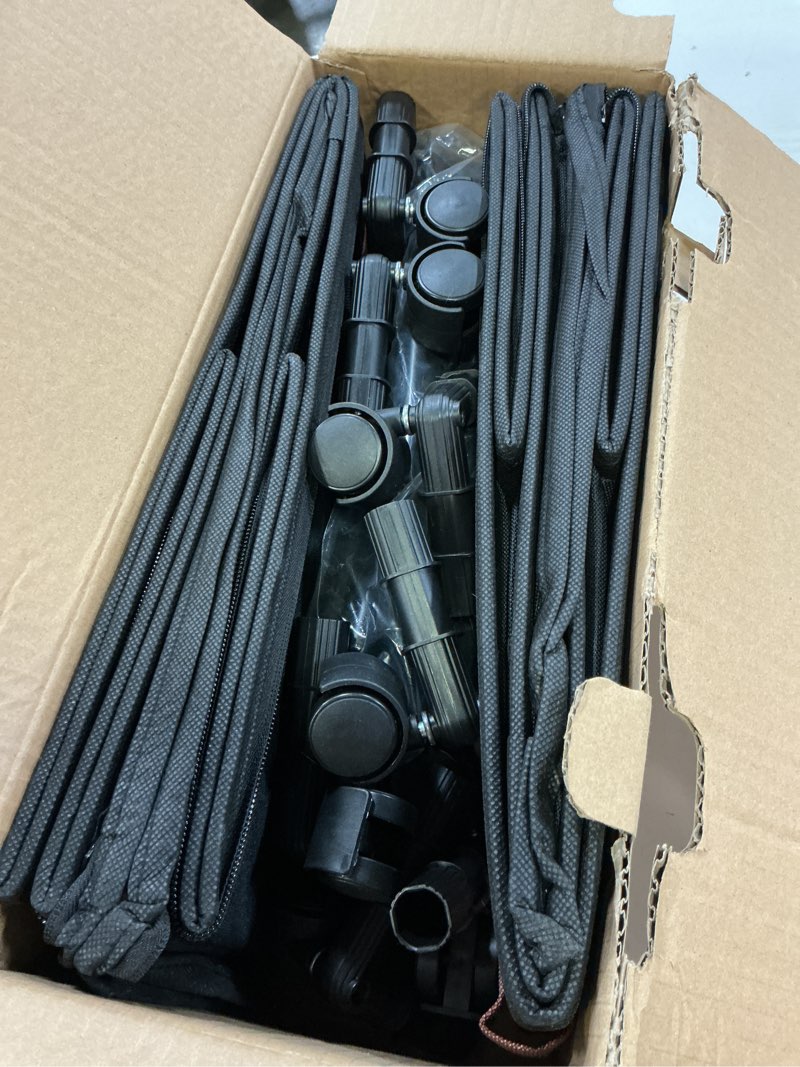 Condition photo showing Good Condition for under bed storage with wheels 2-pack, under bed storage containers 66l clear lids, rolling storage drawers for clothes shoes blankets, underbed organizer bins(30" l x 16.2" w x 7.5" h) black