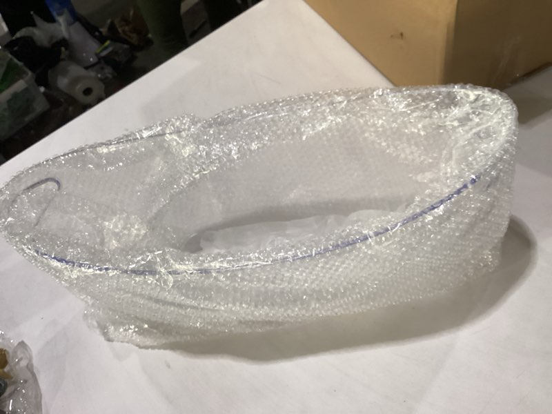 Condition photo showing New/Like New for obtanim clear acrylic ice buckets large champagne drink cooler storage ice tub with scoops for beer cocktails wine beverage home parties bar cooling supplies 1 pack