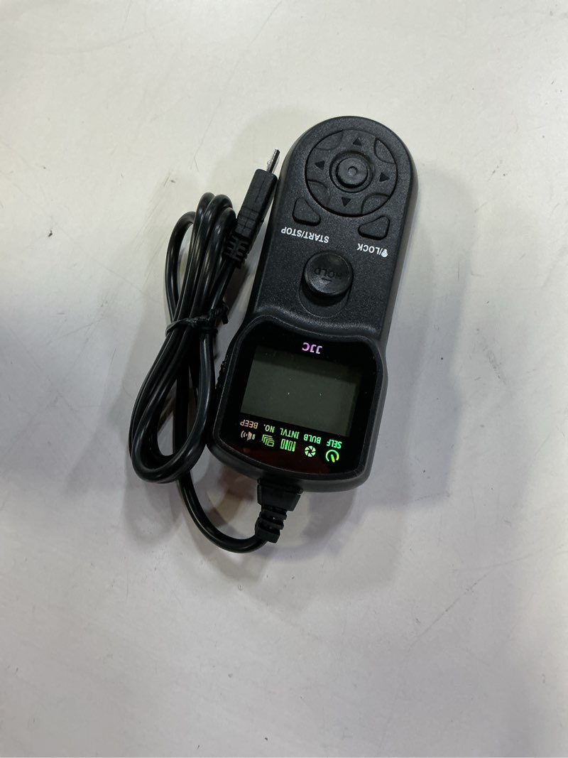 Condition photo showing Good Condition for JJC Intervalometer Timer Remote Control Shutter Release for Sony A6000 A6100 A6600 A6500 A6400 A6300 A1 II A7 A7II A7III A7IV A7R V IV A7RIII II A7S II III A9 II III ZV-1 RX100 VII VI V RX10 IV & More For Select Sony Camera