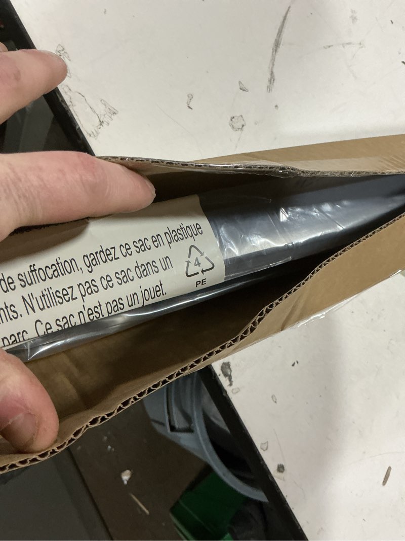 Condition photo showing Good Condition for LazBlinds Cordless Cellular Shades, No Tools No Drill Light Filtering Honeycomb Shades Pleated Blinds for Windows, 45'' W x 64'' H, Dark Grey Light Filtering-dark Grey 45'' W x 64'' H