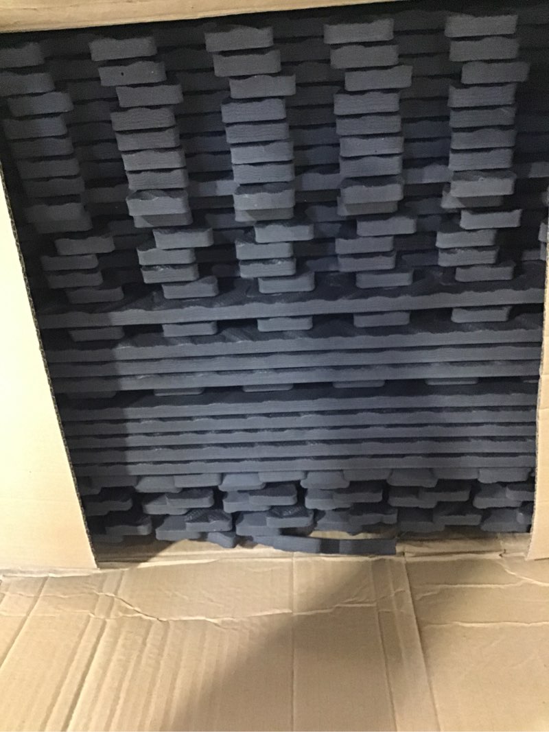 Condition photo showing Good Condition for Yes4All 24SQFT-120SQFT Puzzle Exercise Mat for Home Gym, EVA Interlocking Foam Floor Tiles with Border for Workout Equipment Black D. 7/16" Thick, 120SQFT