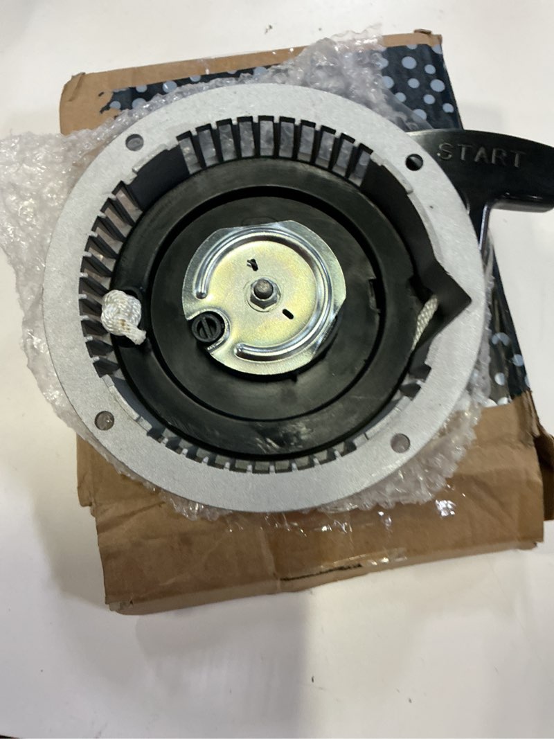 Condition photo showing As Is for new recoil pull starter start for wacker bh23 bs700 bs700oi ms52 ms62 wm80 wm90 replace # 0046098