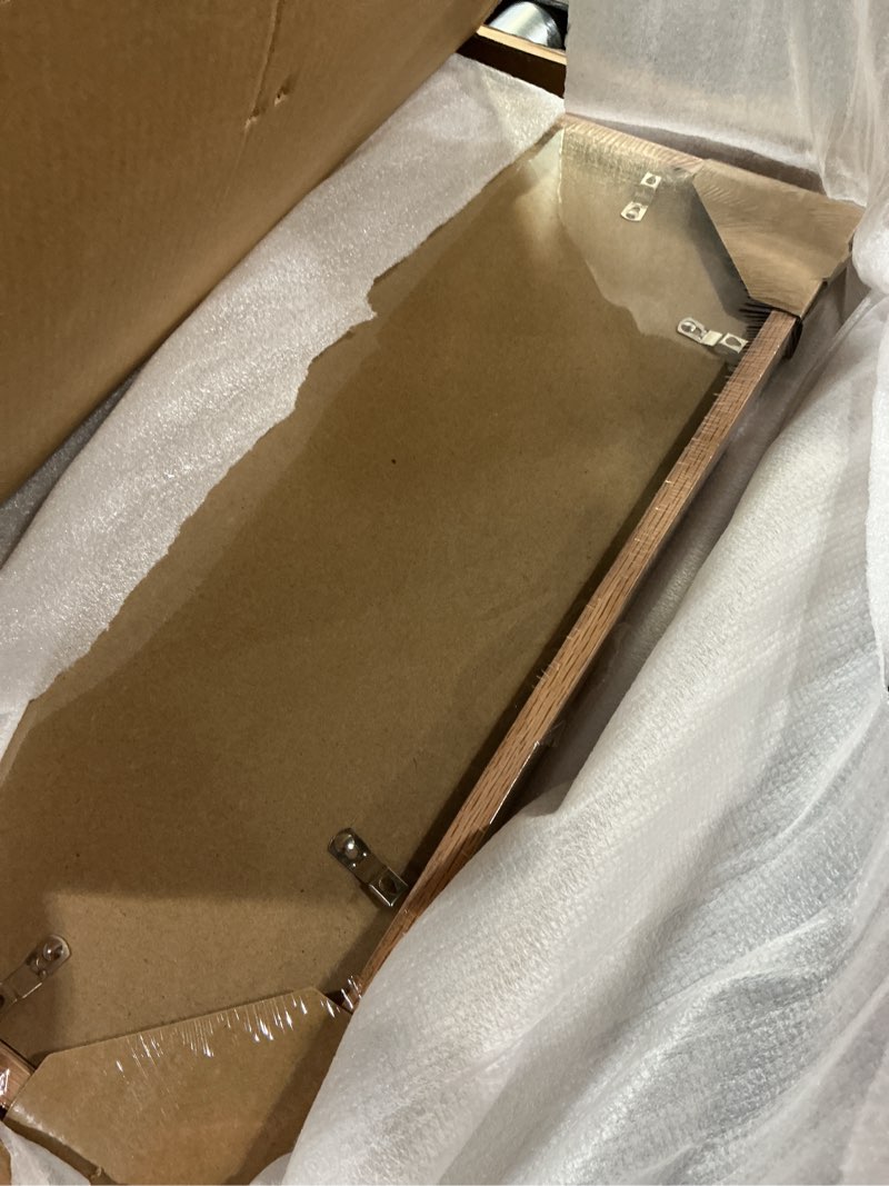 Condition photo showing Good Condition for 16x20 Oak Wood Frames -16"x20" Poster Frames for Wall, 16x20 Picture Frames for Wall, 16 x 20 Picture Frames, 16 x 20 Frames for Wall(3 Pack, Beige) Beige-3P 16x20