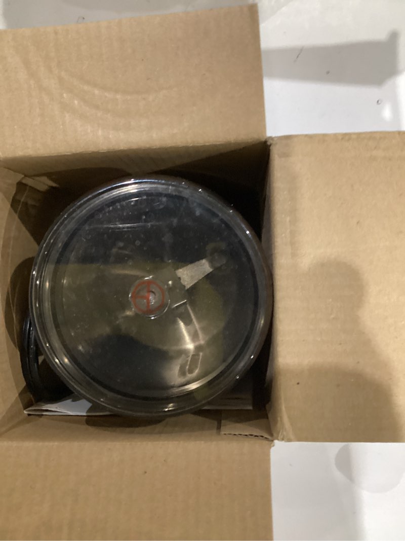 Condition photo showing As Is for COOL KNIGHT Herb Grinder, Spice Grinder, Electric Grinder with Timer, 304 Stainless Steel Blades and Removable Stainless Steel Bowl, Large Capacity for Quick Grinding of Spices,Herbs,Coffee Beans,etc Wood Grain 3