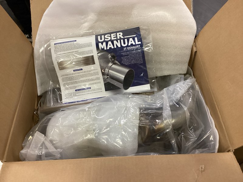 Condition photo showing As Is for JT Exhaust Catalytic Converter Compatible with Toyota Camry, Solara 2.4L 2002 2003 2004 2005 2006 (EPA Compliant)(Standard EPA Grade)