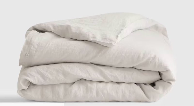 quince full/queen duvet 88 in x 92 in