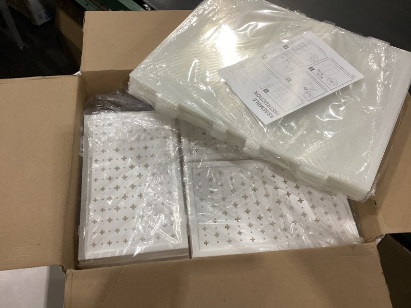 Condition photo showing New/Like New for Pinkpum 15 Pack X-Large Shoe Storage Boxes Fit US Size 11, Shoe Organizer for Closet Clear Plastic Stackable Shoe Dispaly Case Holder Bins, Sneaker Storage for Sneakerheads White for Home and Family 15 Pack Clear and White