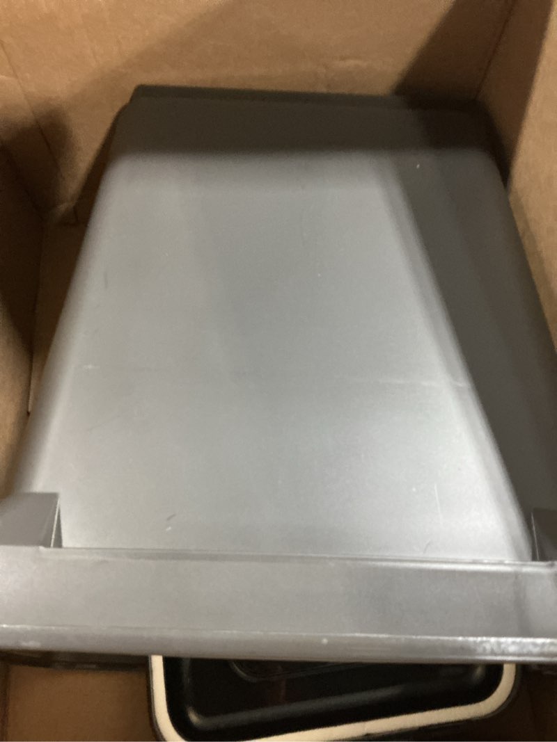 Condition photo showing Good Condition for iris usa airtight dog food storage container, weatherpro, up to 22 lbs, removable wheels, for dog cat bird and other pet food storage bin, keep fresh, made in usa, almond/clear 22 lbs almond
