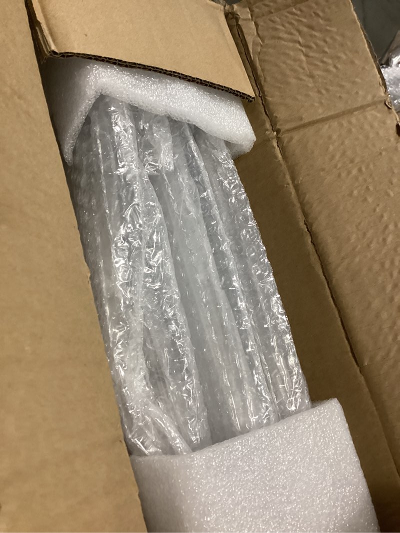 Condition photo showing Good Condition for Clear Acrylic Display Case for Figures 4 Layer Figure Display Shelf with 3 Movable Plate Stackable Display Box with Magnetic Door for Collectibles 3 Pack 3-Pack