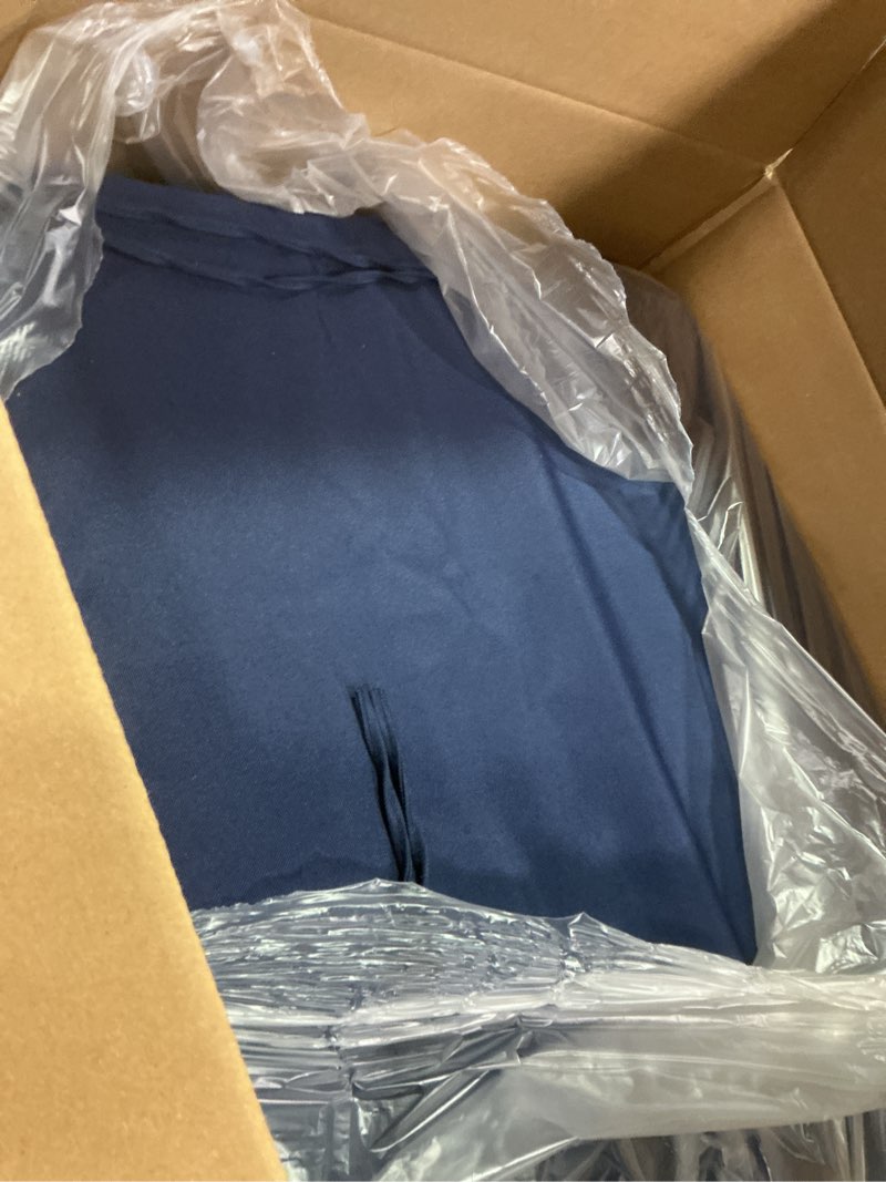 Condition photo showing Good Condition for Outdoor Cushions for Patio Furniture,Outdoor Seat Cushion Set 24 x 24 x 5.75 Inch,Waterproof & Fade Resistant Outdoor Chair Cushions,Deep Patio Chair Cushion with Removable Cover,Navy Blue Navy Blue 24*24+5.75/25*22.5"